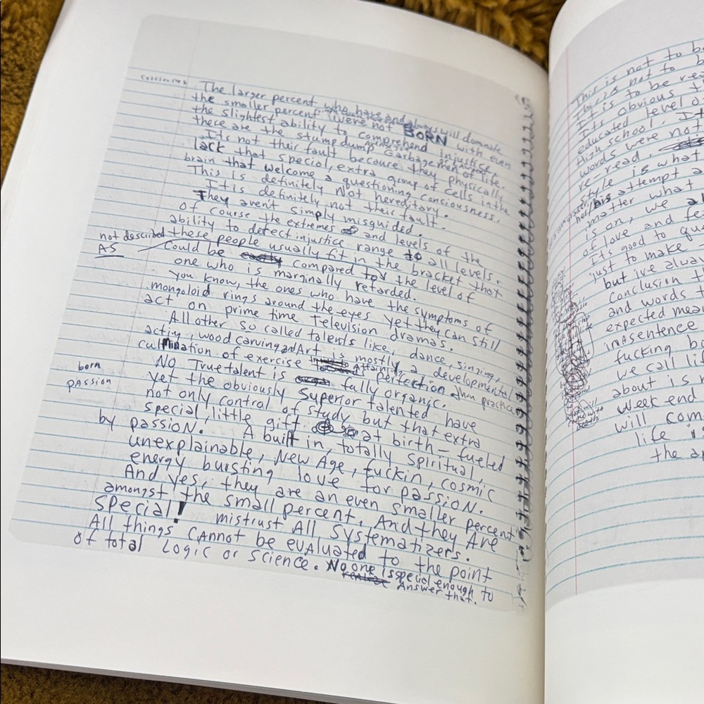 Kurt Cobain's journal - Picture 4 of 6